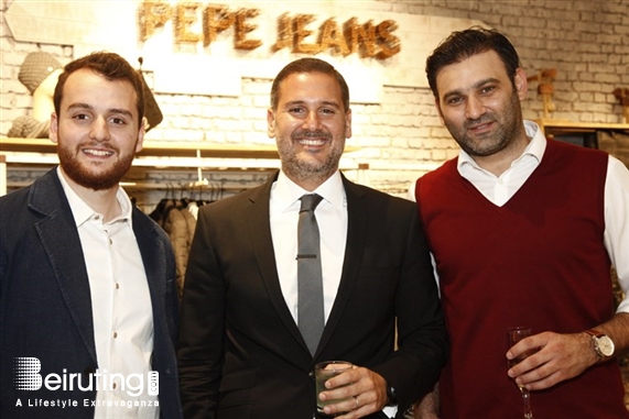 CityMall Beirut Suburb Social Event Official Launch of Pepe Jeans London Lebanon