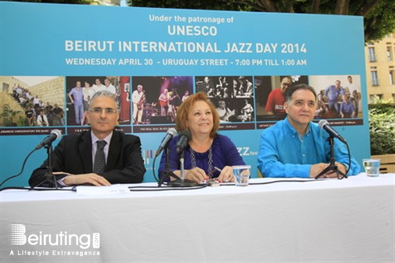 Uruguay Street Beirut-Downtown Social Event Beirut International Jazz Day Press Conference Lebanon