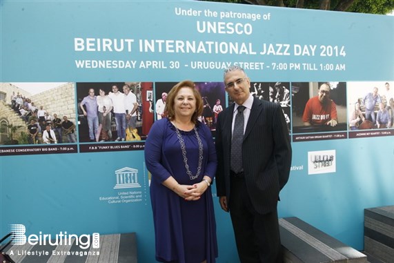 Uruguay Street Beirut-Downtown Social Event Beirut International Jazz Day Press Conference Lebanon