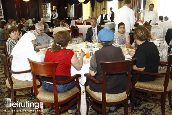 Hilton  Sin El Fil Social Event St. Rita Elderly Lunch at Hilton Lebanon