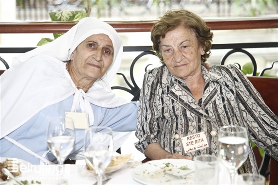 Hilton  Sin El Fil Social Event St. Rita Elderly Lunch at Hilton Lebanon