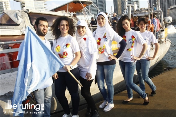 Zaitunay Bay Beirut-Downtown Social Event The expedition Tara Mediterranee Lebanon