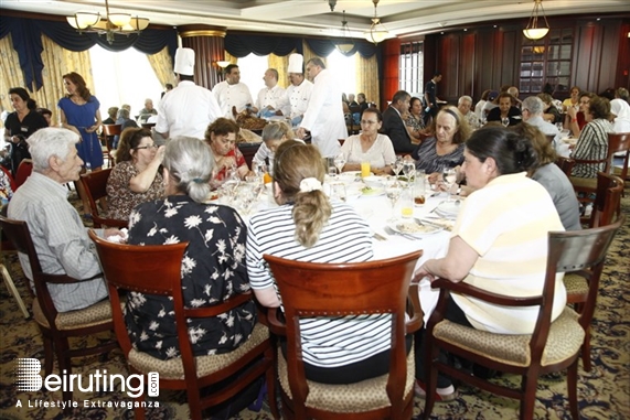 Hilton  Sin El Fil Social Event St. Rita Elderly Lunch at Hilton Lebanon