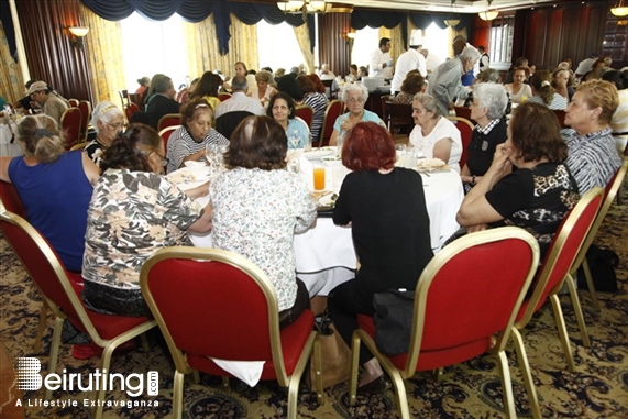 Hilton  Sin El Fil Social Event St. Rita Elderly Lunch at Hilton Lebanon