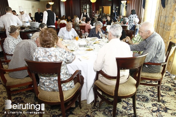 Hilton  Sin El Fil Social Event St. Rita Elderly Lunch at Hilton Lebanon