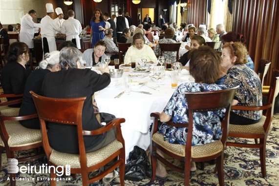 Hilton  Sin El Fil Social Event St. Rita Elderly Lunch at Hilton Lebanon