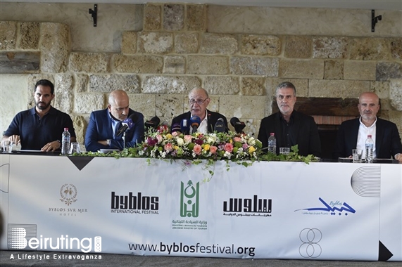 Byblos International Festival Jbeil Social Event Byblos International Festival 2024 Press Conference Lebanon