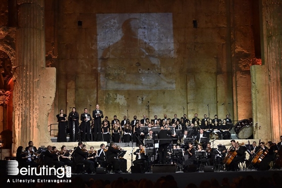 Baalback Festival Festival Stabat Mater G. Rossini Lebanon