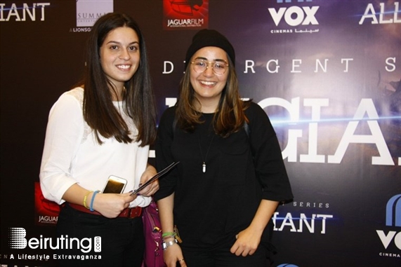 City Centre Beirut Beirut Suburb Social Event Avant premiere of Allegiant Lebanon