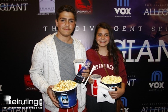 City Centre Beirut Beirut Suburb Social Event Avant premiere of Allegiant Lebanon