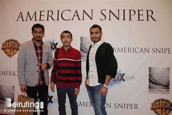 City Centre Beirut Beirut Suburb Social Event Premiere of American Sniper Lebanon