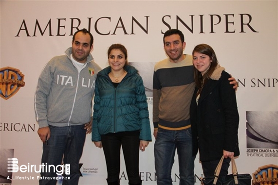 City Centre Beirut Beirut Suburb Social Event Premiere of American Sniper Lebanon