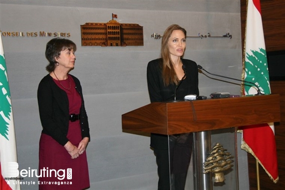 Activities Beirut Suburb Social Event Angelina Jolie at Saray  Lebanon