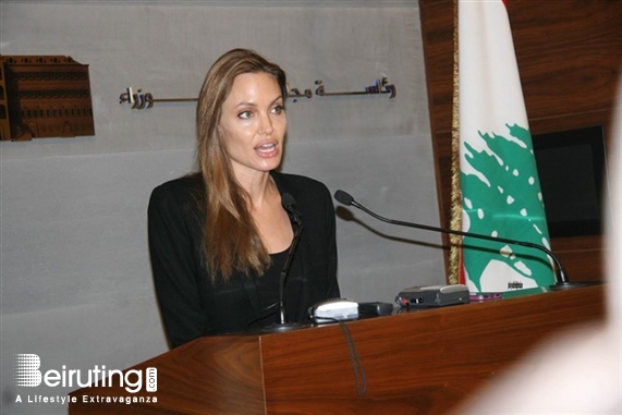Activities Beirut Suburb Social Event Angelina Jolie at Saray  Lebanon