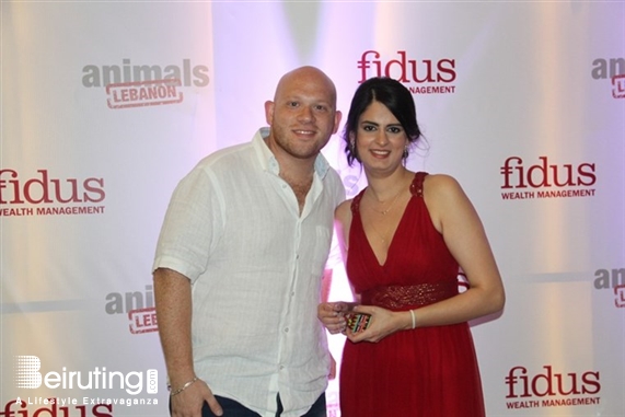 White  Beirut Suburb Social Event Animals Lebanon Gala for Change 2015 Lebanon