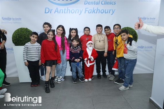 Kids Christmas Celebration at Dr. Anthony Fakhoury's Clinic Lebanon