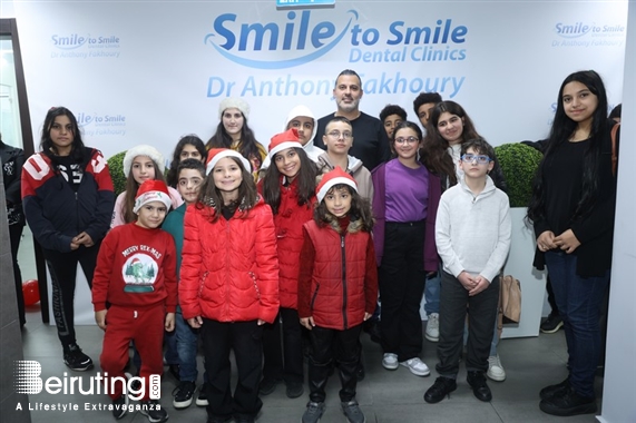 Kids Christmas Celebration at Dr. Anthony Fakhoury's Clinic Lebanon