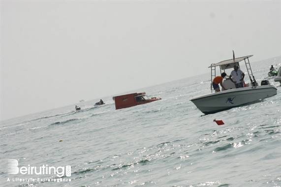 Nomad Beach Club Jbeil Beach Party Aperol Spritz Amphibious Car Lebanon