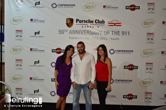 ATCL Le Club Kaslik Social Event Porsche 50th Anniversary of the 911 Lebanon