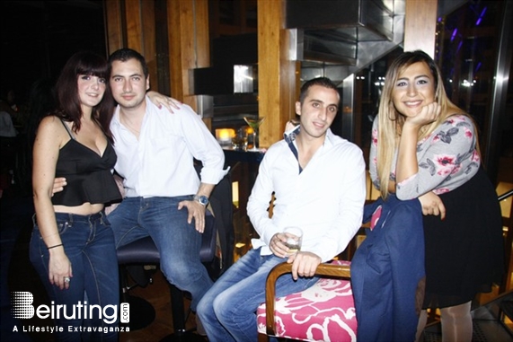 Bar ThreeSixty-Le Gray Beirut-Downtown Nightlife Bar 360 on Saturday Night Lebanon