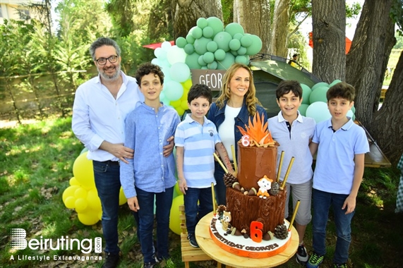 Kids Georges birthday at SARWA by Bassma in Taanayel Lebanon