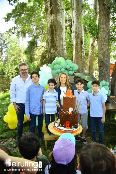 Kids Georges birthday at SARWA by Bassma in Taanayel Lebanon