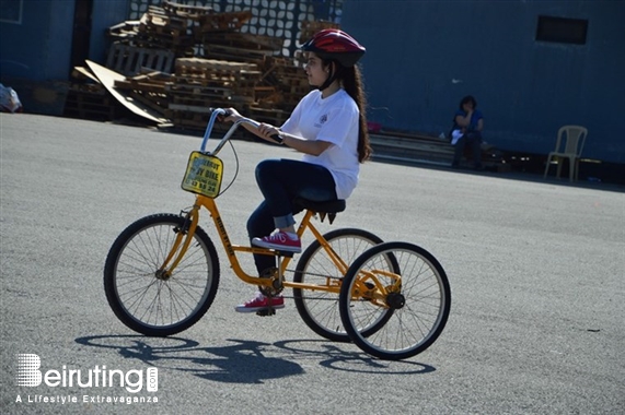 Beirut Waterfront Beirut-Downtown Social Event Rally Paper By Bike Lebanon