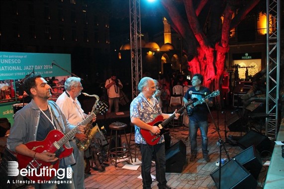 Uruguay Street Beirut-Downtown Social Event Beirut International Jazz Day 2014 Lebanon