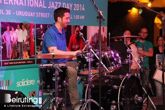 Uruguay Street Beirut-Downtown Social Event Beirut International Jazz Day 2014 Lebanon