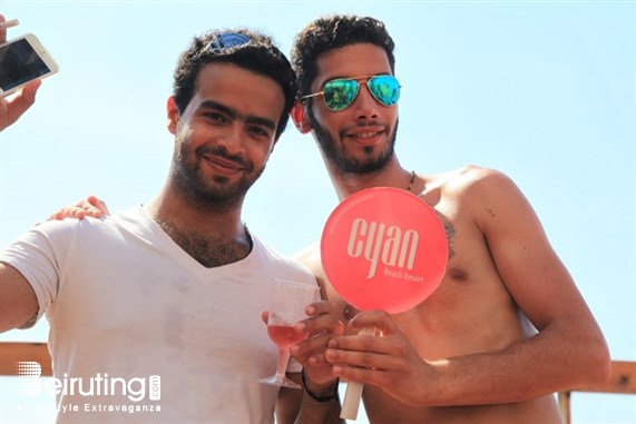 Cyan Kaslik Beach Party Lollipops and Candy at Cyan Lebanon