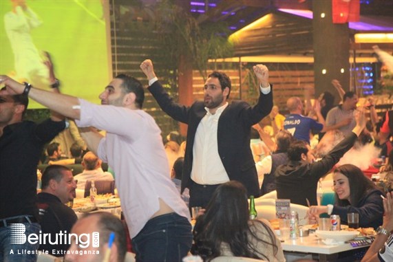 Pro s Cafe Kaslik Social Event Champions League Semi Finals at Pros Lebanon