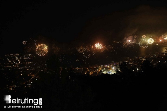 Bay Lodge Jounieh Outdoor Jounieh Fireworks Show from Bay Lodge Lebanon