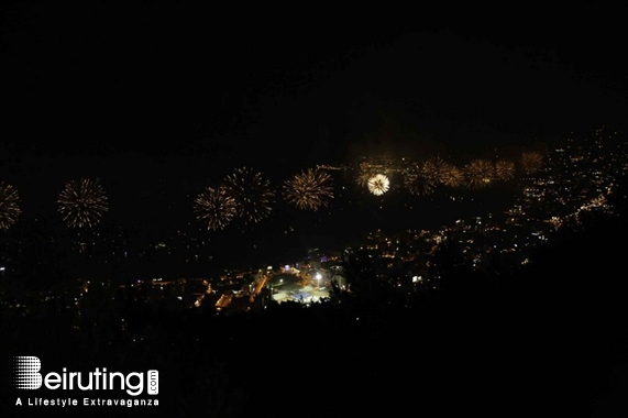 Bay Lodge Jounieh Outdoor Jounieh Fireworks Show from Bay Lodge Lebanon