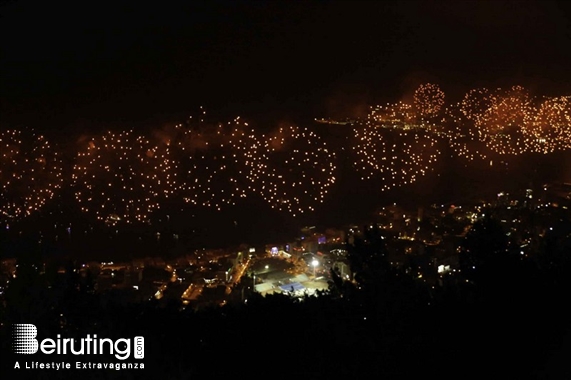 Bay Lodge Jounieh Outdoor Jounieh Fireworks Show from Bay Lodge Lebanon