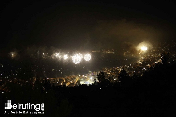 Bay Lodge Jounieh Outdoor Jounieh Fireworks Show from Bay Lodge Lebanon