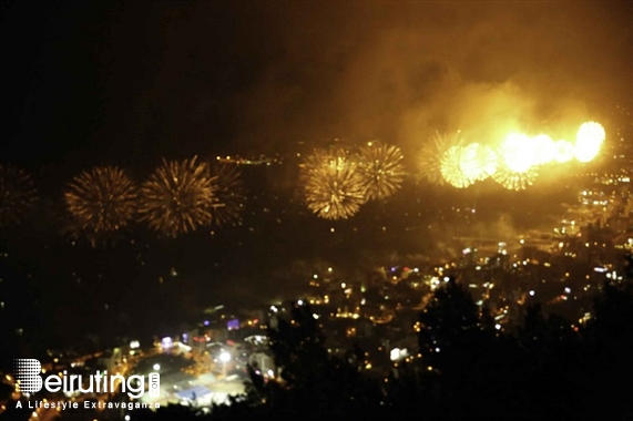 Bay Lodge Jounieh Outdoor Jounieh Fireworks Show from Bay Lodge Lebanon