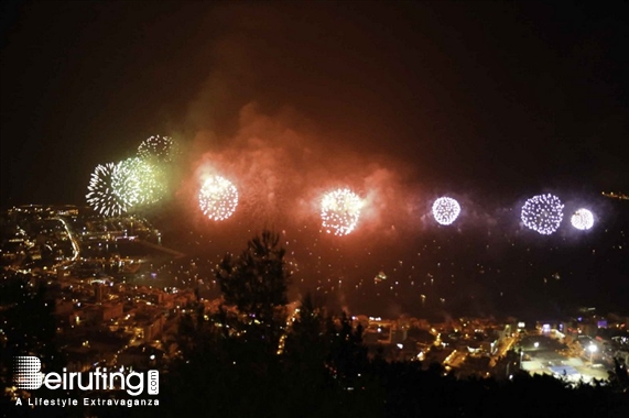 Bay Lodge Jounieh Outdoor Jounieh Fireworks Show from Bay Lodge Lebanon