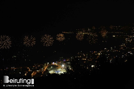 Bay Lodge Jounieh Outdoor Jounieh Fireworks Show from Bay Lodge Lebanon