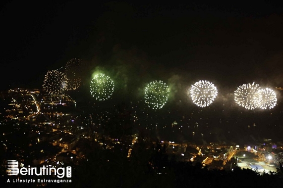 Bay Lodge Jounieh Outdoor Jounieh Fireworks Show from Bay Lodge Lebanon