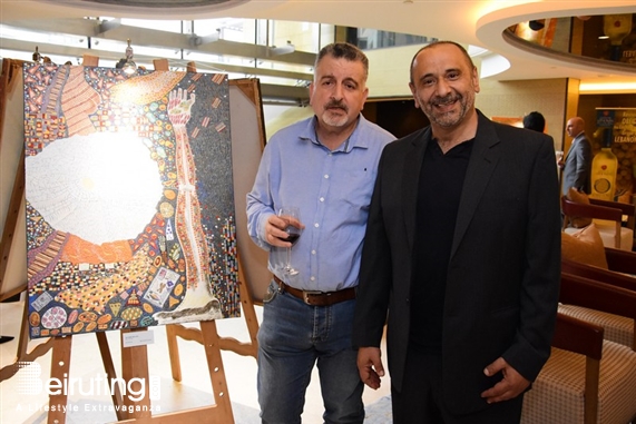 Kempinski Summerland Hotel  Damour Exhibition Mitchel Kanaan art exhibition Lebanon