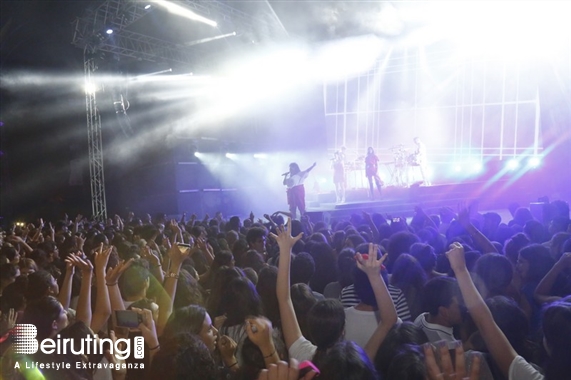 Activities Beirut Suburb Concert Clean Bandit at Summer Misk Festival Lebanon