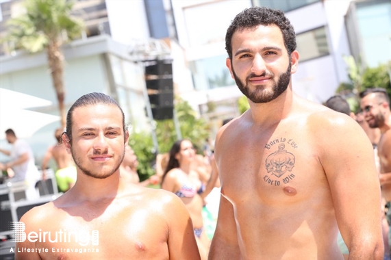 Senses Kaslik Beach Party Blue Nation at Senses Lebanon