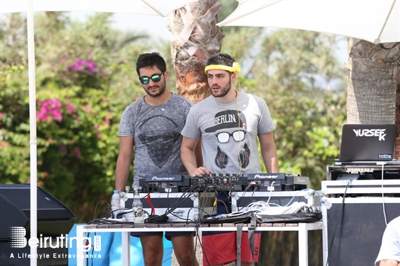 Senses Kaslik Beach Party Blue Nation at Senses Lebanon