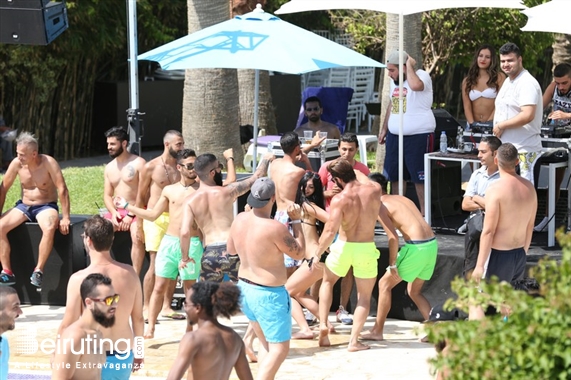 Senses Kaslik Beach Party Blue Nation at Senses Lebanon