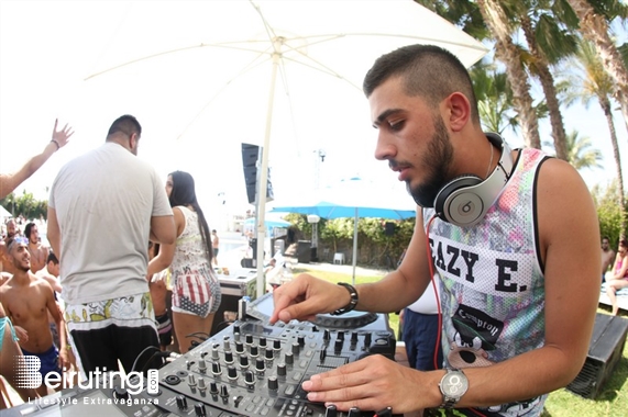 Senses Kaslik Beach Party Blue Nation at Senses Lebanon