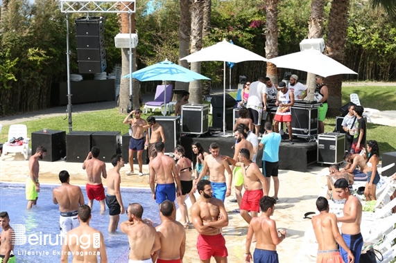 Senses Kaslik Beach Party Blue Nation at Senses Lebanon