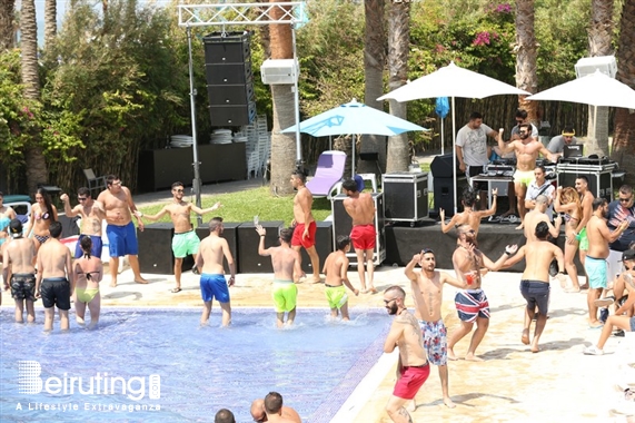 Senses Kaslik Beach Party Blue Nation at Senses Lebanon