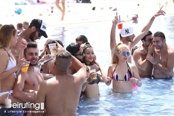 Senses Kaslik Beach Party Blue Nation at Senses Lebanon