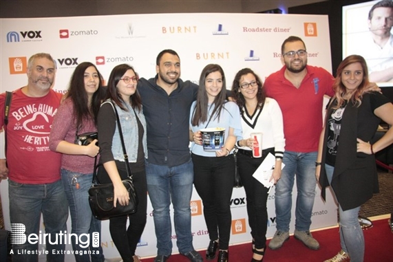 City Centre Beirut Beirut Suburb Theater Premiere of BURNT Lebanon