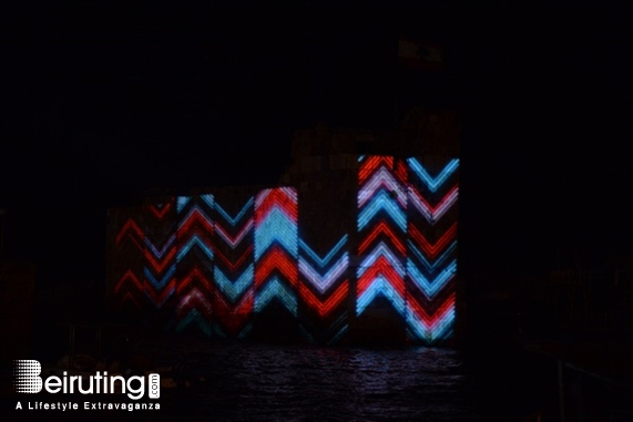 Activities Beirut Suburb Outdoor Byblos 3D Projection 2014 Lebanon